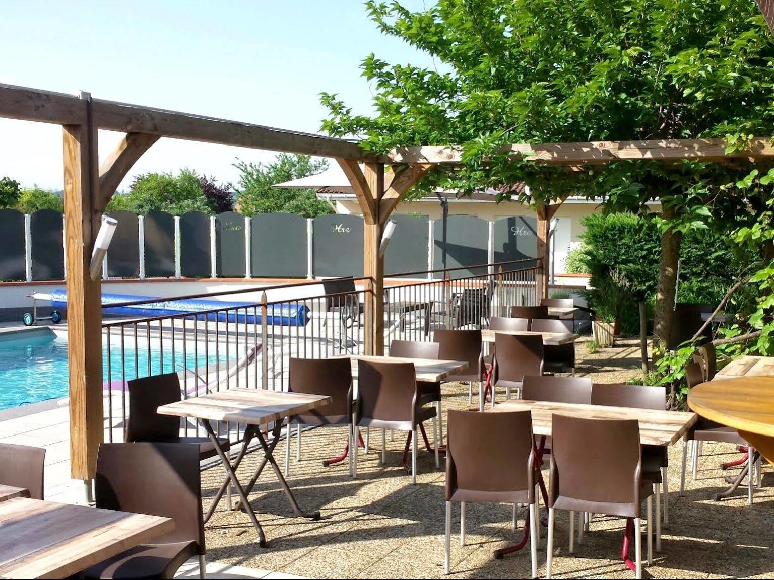 Logis Hotel Restaurant Cruzel 모르 외부 사진